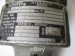 Vickers Eaton MF24-3906-30BC-S488-4 Hydraulic Motor
